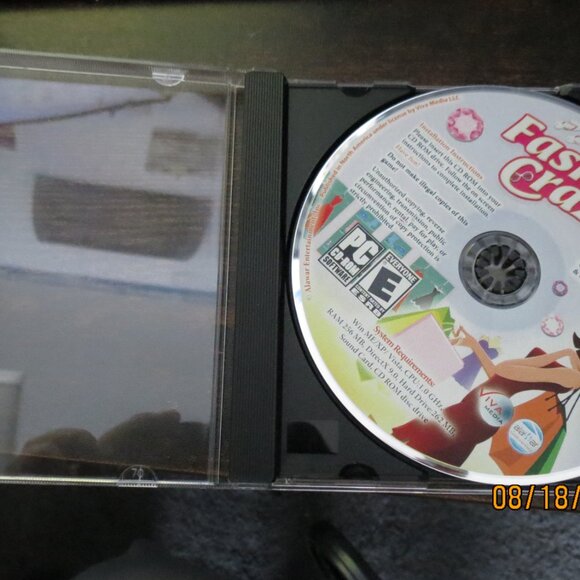 Computer Game PC CD Rom Fashion Craze with Jewel Case and Original Slip Cover - Picture 2 of 2